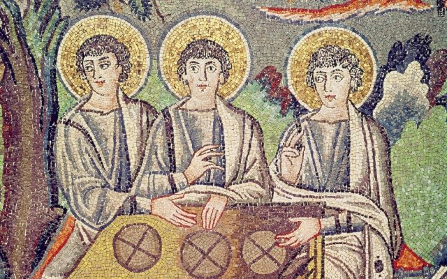 Равенна - византийская мозаика